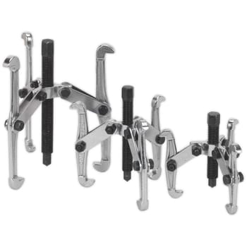 Sealey VS77 3 Piece Triple Leg Gear Puller Set