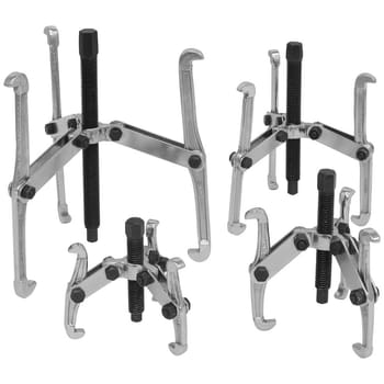 Sealey 4 Piece Triple Leg Gear Puller Set