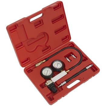 Sealey 2 Gauge Petrol Engine Cylinder Leakage Tester