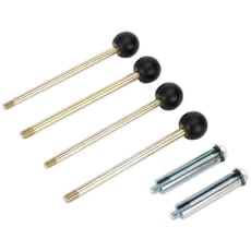 Sealey VSE5852 Service Position Front End Support Guide Set for VAG
