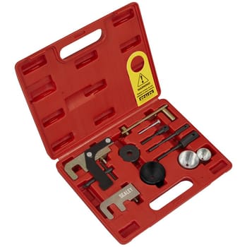 Sealey VSE5871A Diesel Engine Timing Tool Kit for Renault, Nissan, Suzuki, Mitsubishi, Dacia GM 1.5D, 1.9D, 2.2D, 2.5D