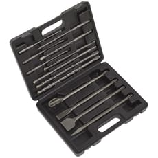 Sealey 13 Piece SDS Plus Drill Bit and Chisel Set