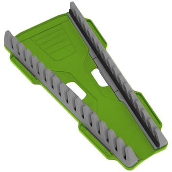 Sealey WR11HV Hi Vis Reversible Spanner Rack for 16 Spanners