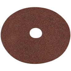 Sealey Aluminium Oxide Fibre Backed Sanding Disc