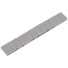 Sealey 5 and 10G Adhesive Zinc Plated Plastic Coated Wheel Weight Strips