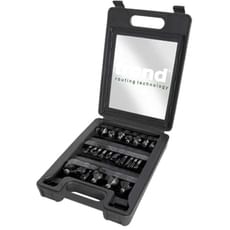 Trend 24 Piece 1/4 Shank Router Cutter Starter Set