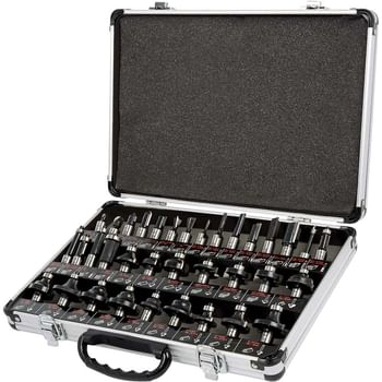 Trend 35 Piece 1/2 Shank Router Cutter Starter Set