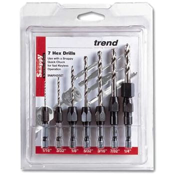 Trend Snappy 7 Piece Imperial Drill Set