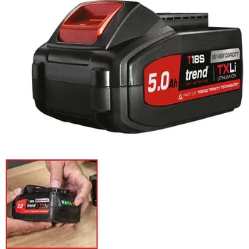 Trend T18S/BA5A 18v Cordless TXLi Li-ion Battery 5ah