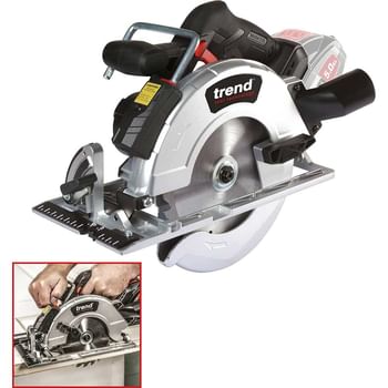 Trend T18S/CS165B 18v Cordless Brushless Circular Saw 165mm