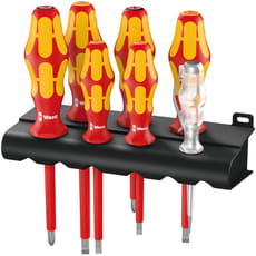 Wera 6 Piece Kraftform VDE Insulated Screwdriver Set