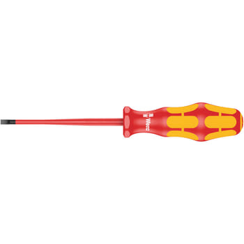 Wera Kraftform Plus 160IS VDE Insulated Slimline Slotted Screwdriver