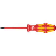 Wera Kraftform Plus 165IS VDE Insulated Slimline Pozi Screwdriver