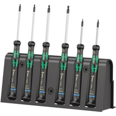 Wera 6 Piece 2052/6 Kraftform Screwdriver Set