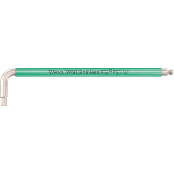 Wera 3950 SPKL Stainless Steel Multicolour Hex Key Imperial