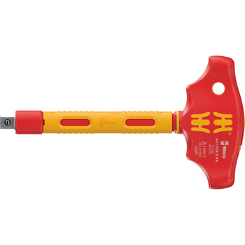 Wera 410 I VDE Insulated 3/8" Drive Ratchet T Handle