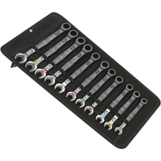 Wera 11 Piece Joker Ratchet Combination Spanner Set Metric