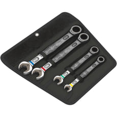 Wera 4 Piece Joker Ratchet Combination Spanner Set Metric