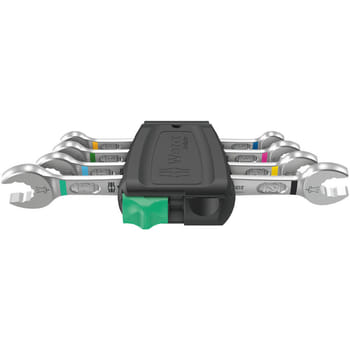 Wera 4 Piece 6005 Joker Double Open End Spanner Set