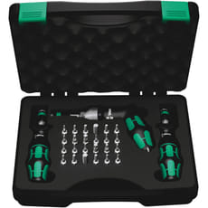 Wera 7445/46/47 Torque Screwdriver and Bit Set Imperial