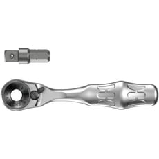 Wera 8001 A Zyklop 1/4" Hex Drive Mini Ratchet Bit Driver