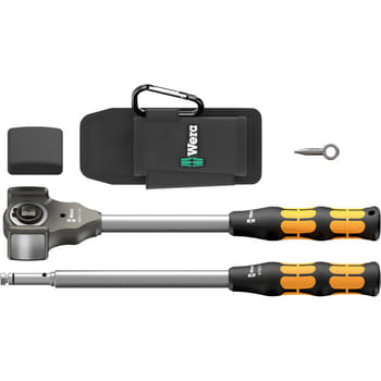 Wera 8002C Koloss 4 Piece 1/2" Drive Ratchet Set