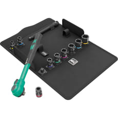 Wera 8100 SB 13 Zyklop Comfort 11 Piece 3/8" Drive Socket Set Imperial