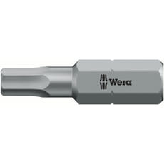Wera 840/1 ZBO Hex Pinned Security Bit Extra Tough