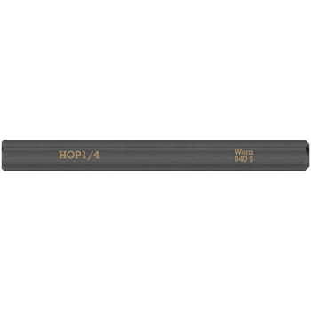 Wera 840 S Hexagon Screwdriver Bit Imperial for Hand Impact Drivers