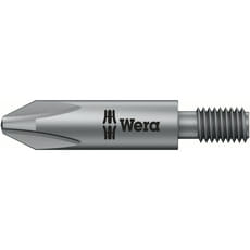 Wera 851/12 PH Extra Tough M5 Threaded Drive Phillips Screwdriver Bits