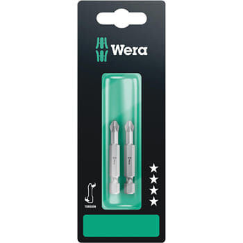 Wera 851/4TZ SB Torsion Extra Hard Phillips Screwdriver Bits