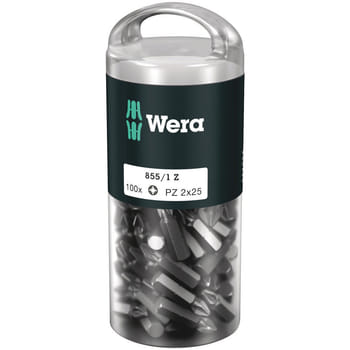 Wera 850/1Z Extra Tough Pozi Screwdriver Bits