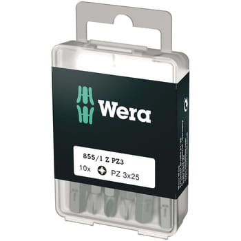 Wera 855/1Z PZ SB Extra Tough Pozi Screwdriver Bits