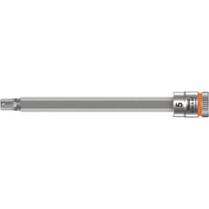 Wera 8740 A HF Zyklop 1/4" Drive Long Hexagon Socket Bit Metric
