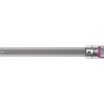 Wera 8740 A HF Zyklop 1/4" Drive Long Hexagon Socket Bit Metric