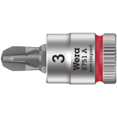 Wera 8751 A Zyklop 1/4" Drive Phillips Socket Bit