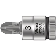 Wera 8755 A Zyklop 1/4" Drive Pozi Socket Bit