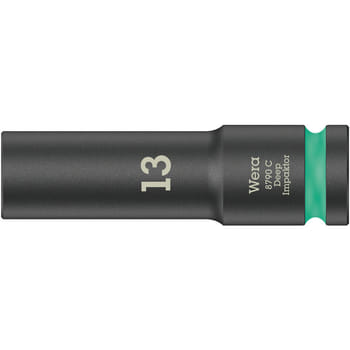 Wera 8790C Impaktor 1/2" Drive Deep Hexagon Impact Socket