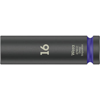 Wera 8790C Impaktor 1/2" Drive Deep Hexagon Impact Socket