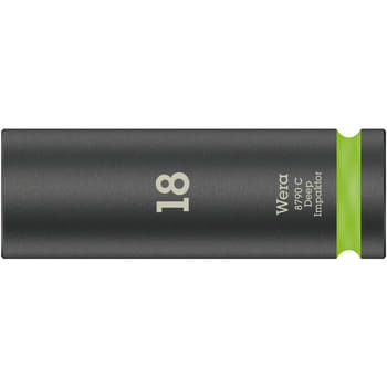 Wera 8790C Impaktor 1/2" Drive Deep Hexagon Impact Socket