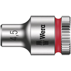 Wera 8790 HMA Zyklop 1/4" Drive Hexagon Socket Metric