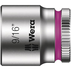 Wera 8790 HMA Zyklop 1/4" Drive Hexagon Socket Imperial
