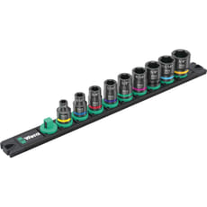 Wera Zyklop 9 Piece 3/8" Drive Hexagon Impaktor Socket Set Imperial