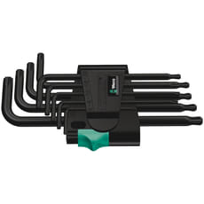 Wera 9 Piece BlackLaser Torx Key Set
