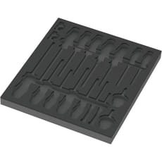 Wera Empty Foam Insert Tray for 9710 Screwdriver Set