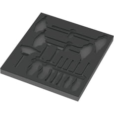 Wera Empty Foam Insert Tray for 9713 Hexagon Screwdriver Set