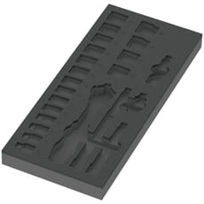 Wera Empty Foam Insert Tray for 9721 3/8" Drive Socket Set