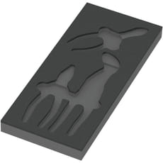 Wera Empty Foam Insert Tray for 9880 Knipex Plier Set