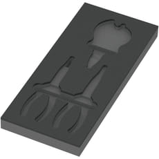Wera Empty Foam Insert Tray for 9881 Knipex Plier Set