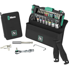 Wera 40 Piece Bicycle Repair Screwdriver and Socket Set 3 A